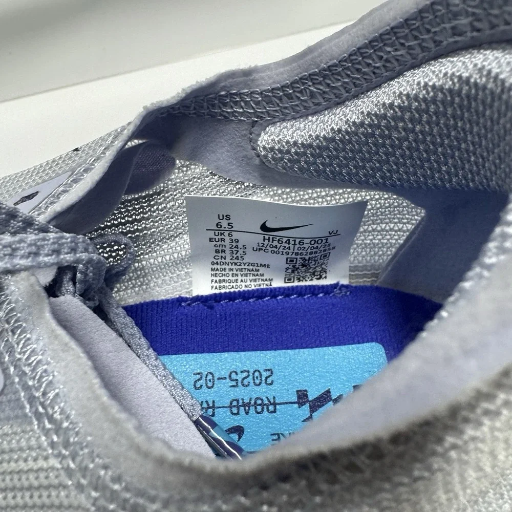 Brand New Nike ZoomX Streakfly 2 Ghost Blue Grey HF6416-001 Men's 6.5 / Women 8